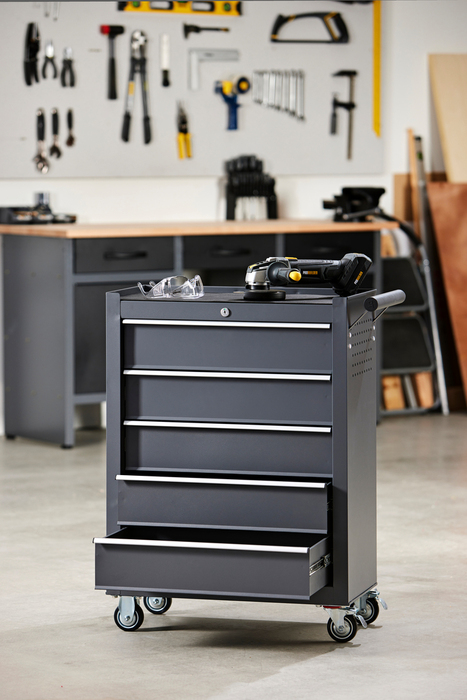 Værkstedsvogn m/5 skuffer - Probuilder